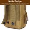 2pcs Molle Pouches, 1000D Nylon Tactical Dog Side Bags for