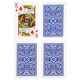 The Dreidel Company Children's Playing Cards Deck, Deck of Cards, Games, Family Fun, Party Favors (Large Playing Cards (3"x5" in), Single)