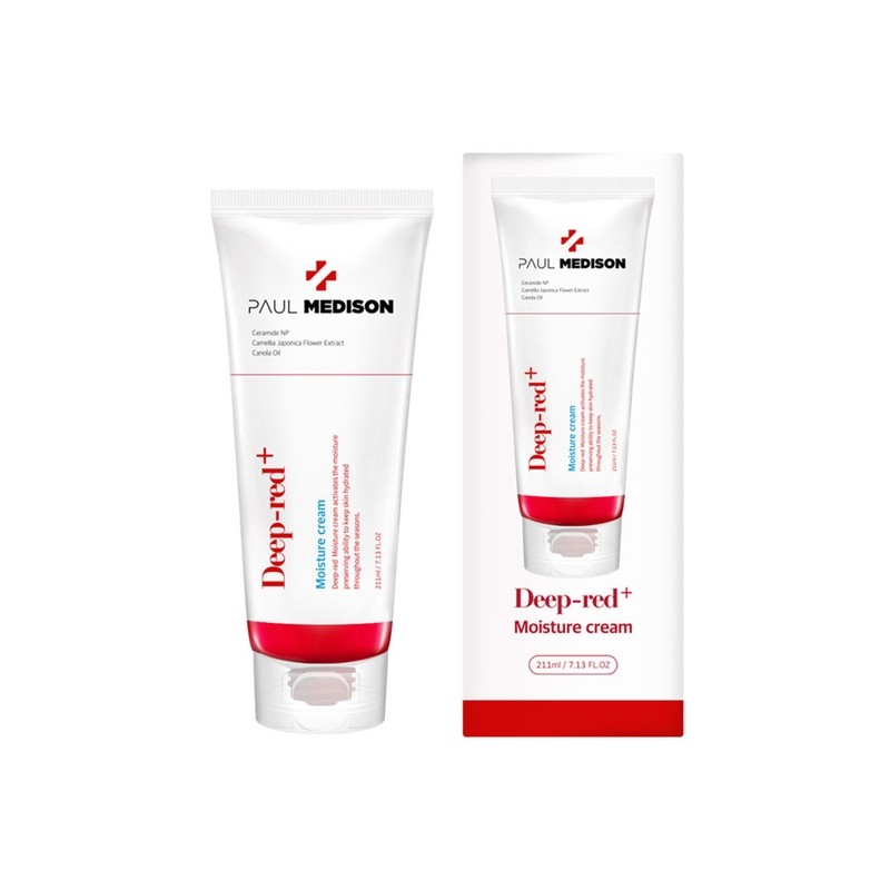 Deep Red Moisture Cream 211ml / 딥레드 모이스쳐크림 211ml
