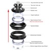 Bicycle Front Fork Bowl Set Aluminium Alloy Waterproof Anodized Bicycle