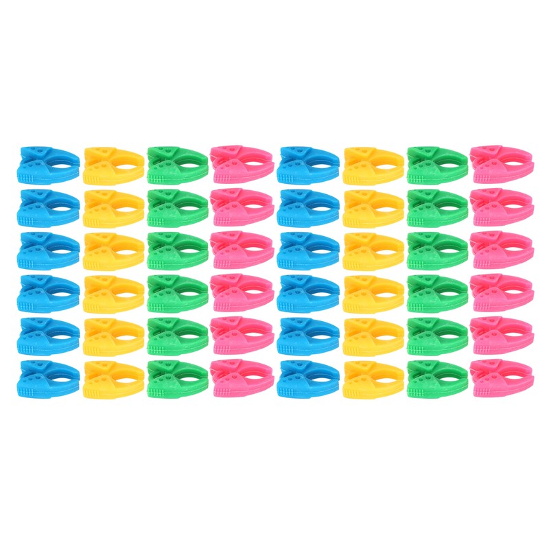 48Pcs Clamp Thread Saver Organizing Silicone Bobbin Clip Spool Sewing