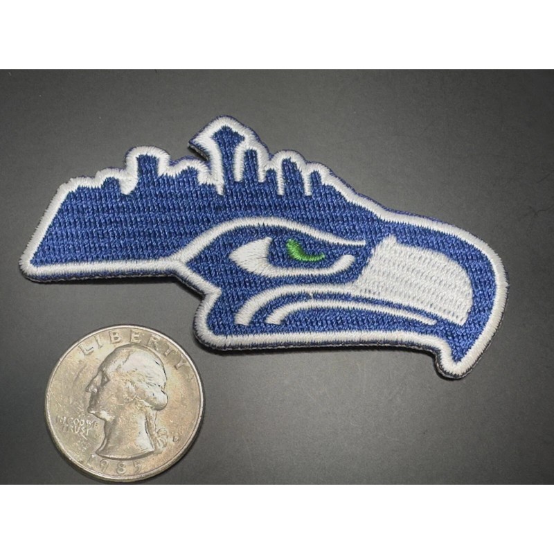 Seattle Seahawks Iron On Patch
