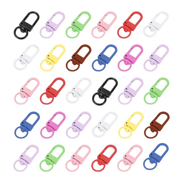 CBLDF Mini Carabiner Keyring, Pack of 40 Carabiner Hooks with