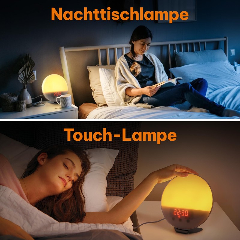 Top Life Light Alarm Clock - Daylight Alarm Clock for