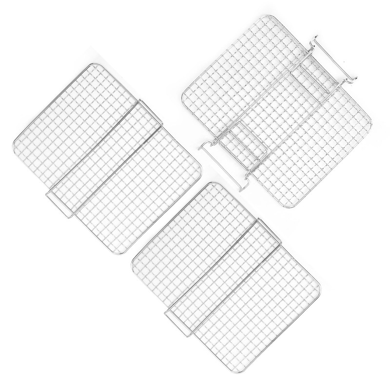 3 Layer Grilling Rack Stainless Steel Baking Oven Cooling Rack
