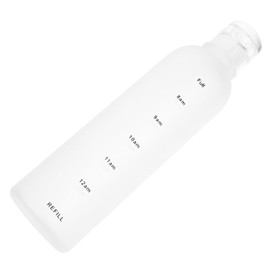 LABRIMP Compact Sports Bottle Impact Resistant Water Bottle for Safe Non Deforming Design with Scale for Easy Water Level Tracking for Travel School and Sports Activities