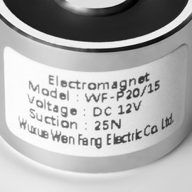 uxcell 12V 25N Electric Lifting Magnet Electromagnet Solenoid Lift Holding