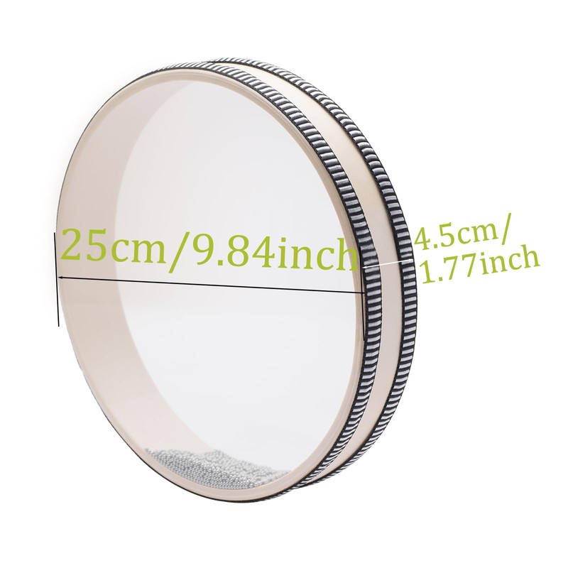 25cm Ocean Drum Wave Bead Drum Hand Percussion Drum Musical