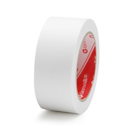 White Masking Tape, 2 Inch x 55 Yards (1 Roll) - Medium Adhesion Painter's Tape for Automotive Spray Painting, Arts & Crafts, Home DIY | Hand Tearable, Multi-Surface |