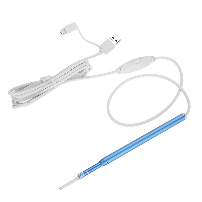 3 IN 1 USB Visual Earpick 1.3 Million Camera Endoscope