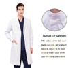 White Unisex Lab Coat for Men & Women Lab Doctor