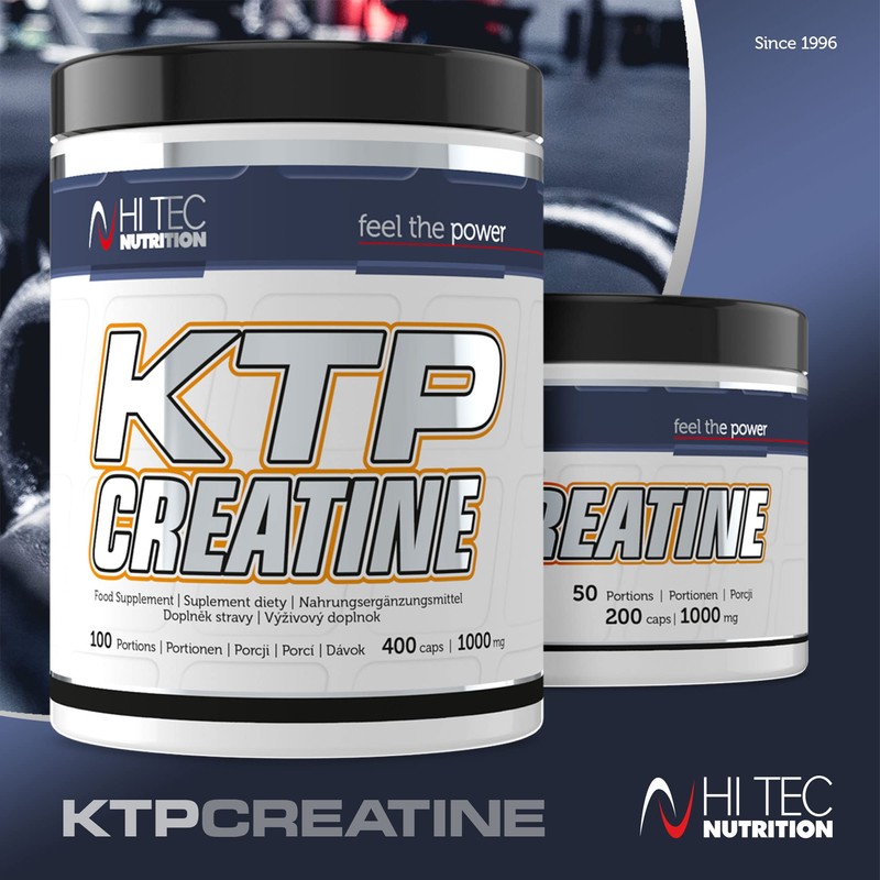 Strongest Caps Formula Creatine, Hi Tec Nutrition KTP Creatine, 200