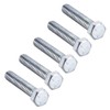 sourcing map Hex Head Screw Bolts Carbon Steel 3/8"-16x2" Fastener
