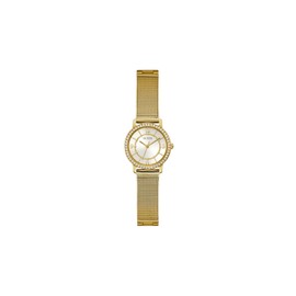 GUESS Ladies Gold Tone Mesh Bracelet Watch (Model: GW0534L2)