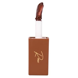 Ferja | Lip Gloss RAW| Tono Café | Brillo para Labios Hidrante | Efecto Volumen y Acabado Natural | 5 ml