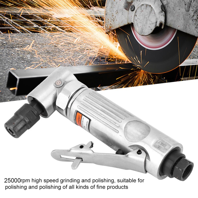 Industrial Angle Die Grinder 90 Degrees Pneumatic Grinding Polishing Handle