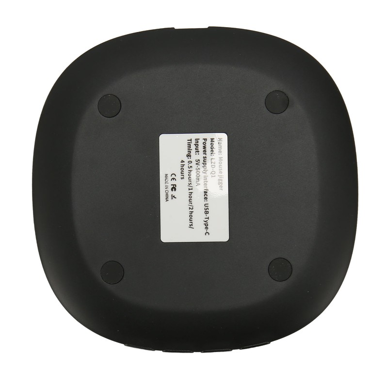 Undetectable Mouse Mover with Adjustable Timer LED Indicator USB C