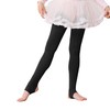 Century Star Girls Ballet Dance Stirrup Tights Ultra-Soft Dance Stockings