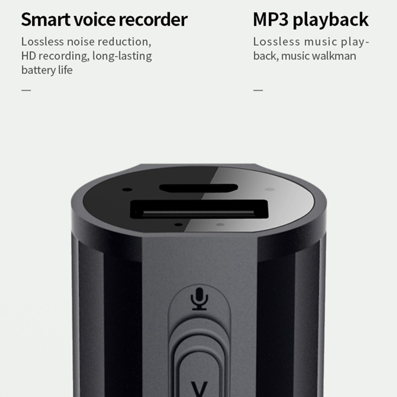 Digital Voice Recorder Voice to Text Intelligent Segmentation Noise Reduction