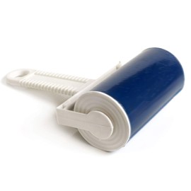 all-around24 Clothes Roller, Lint Roller, Washable Pet Hair Remover, Pack of 2 (Red + Blue)