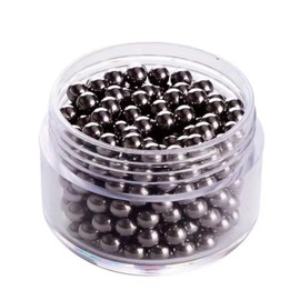 ZYsteelball High-Precision Steel Ball 304 Stainless Steel Bearing Ball G100 (150pcs, 9/32")