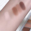 Neutral Nude Brown Eyeshadow Palette with 5 Velvety Matte Shades