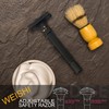 WEISHI Butterfly Open Double Edge Safety Razor Nostalgic Adjustable Matte