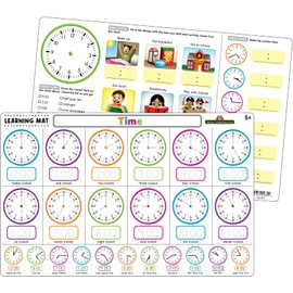 Teacher Created Resources Time Learning Mat