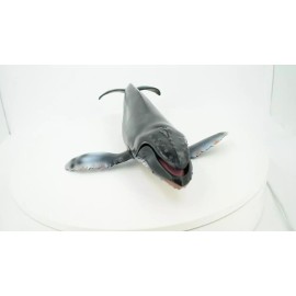 Deshen Du Humpback Whale, Hand Painted, Realistic Toy Figure, Model, 11" CH159 BB110