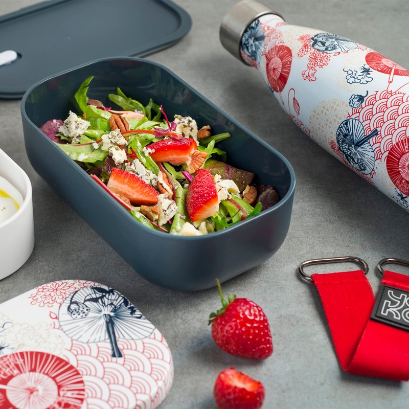 2 Tier Lunch Box 1200ml Japanese Design