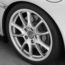 X AUTOHAUX 68mm 2.67" Base Out Dia Car Wheel Center Caps Universal Tyre Hub Cover Carbon Fiber Pattern 4pcs