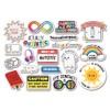 A4 Sticker Sheet Autism Vinyl Stickers - Celebrate Neurodiversity Autistic