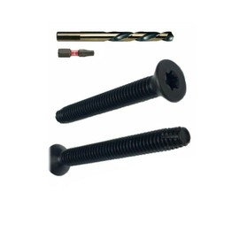 Pr-Mch Package of 100,5/16-18 x 2 1/4"Torx Trailer Flooring Floorboard Screws Bolts + Drill BIT+T30 Set Kit #DR-D4334D