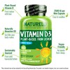 NATURELO NATURELO Vitamin D - 2500 IU - Plant Based