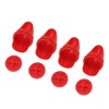 4 Sets DIY Chicken Feeder Rain Proof Poultry Feeder Port