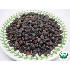 Organic Juniper Berry - Dried Juniperus communis Berries 100% from Nature (2 oz)