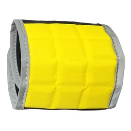 BYKES Magnetic Wristband for Holding Screws, Nuts, Nails and Bolts | Powerful Super Strong Magnetic Tool Wristband for Men and Women | Large Magnetic Wrist Tool Holder | Tool Gifts for Men | Red/Black