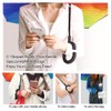 MRTLLOA 40/49/56 Inch Oversize Windproof Inverted Reverse Upside Down Umbrella,