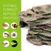 Large Reptile Hide Shale Scape Step Ledge, Reptile Cave Hideout,