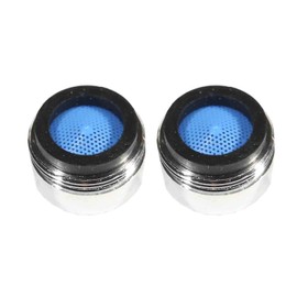 LOWENERGIE Tap Aerator 22mm Male,6ltr per Minute, Water, Energy Saving Reduce Bills Chrome. Pack Sizes (2)