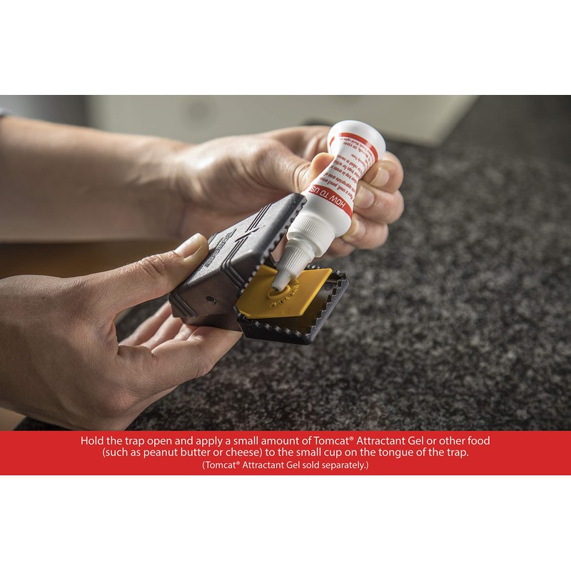Tomcat Mouse Snap Traps - Mouse Killer - Safer Around