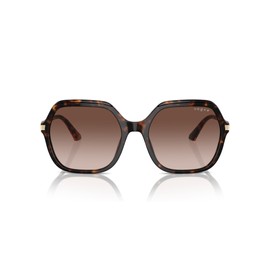 Vogue Eyewear VO5561S Sunglasses, Dark Havana/Gradient Brown, 56 mm