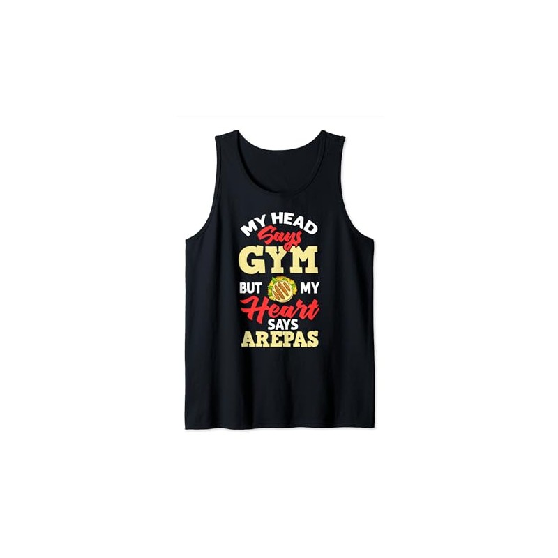 Arepas Essen Lustige Rezept Kolumbianer Gerichte Tank Top