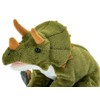 カロラータ トリケラトプス ぬいぐるみ (Sサイズ/おすわりシリーズ/やさしい手触り) リアル 恐竜 おもちゃ お人形 ギフト プレゼント