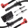 Caltric Ignition Coil & Spark Plugs For Polaris RZR PRO