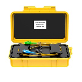 Peakloong Dead Spot Eliminator 2000M Fiber Optic Ring OTDR Launch Cable Transmitting Cable Box SC/UPC-LC/
