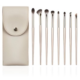 COYUN 8-Piece Eyeshadow Make-Up Brush Set, Brush Cosmetic Bag, Portable Travel Make Up Brush Bag, Brush Set Makeup Professional Foundation Make Up Brush Set