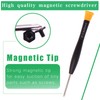 Zmbroll 200Pcs M.2 Screw Kit,Black M2 SSD Mounting Screws,NVMe Screw