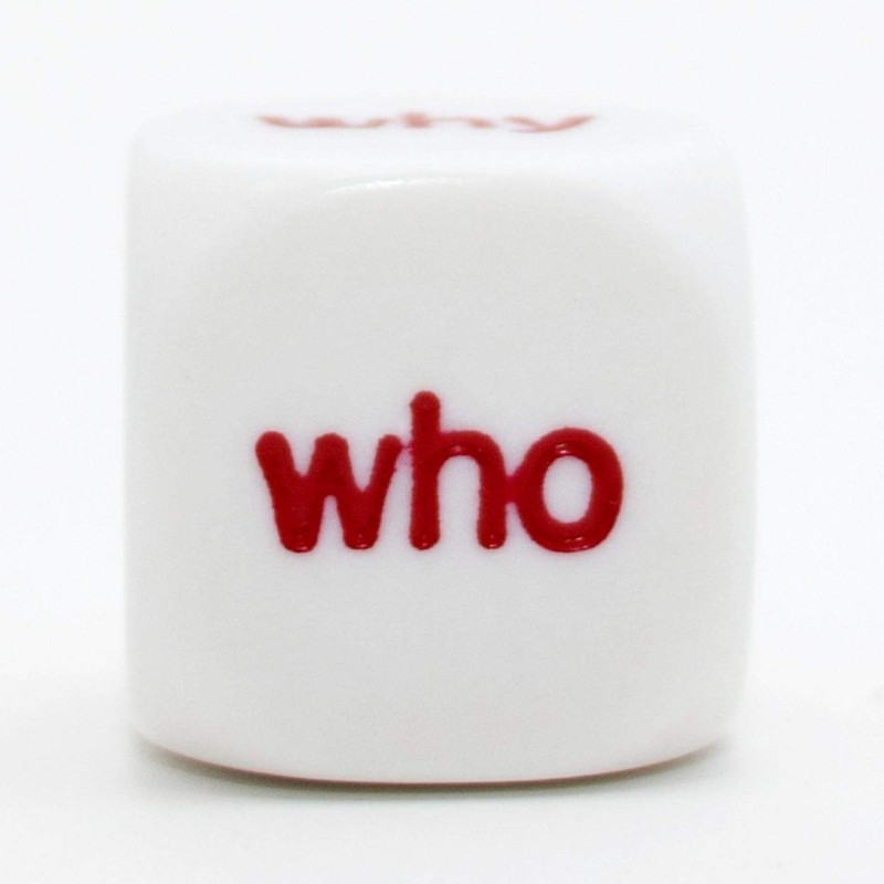 Image Mission KGS3469 KGS3469 Question Dice (Set of 2) 0.6