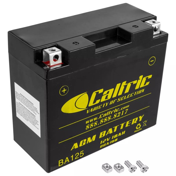 Caltric AGM Battery for Ducati Monster 1100 S Evo 2009